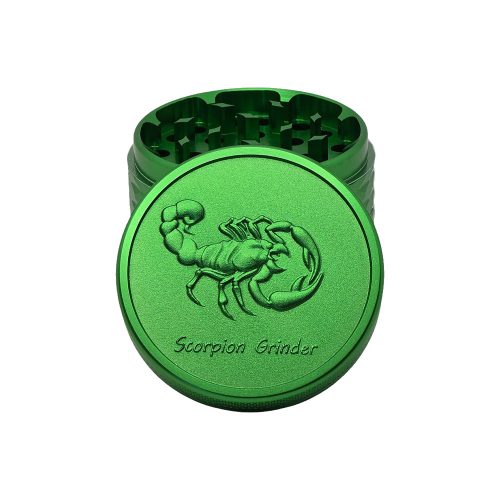 Гриндер Для Тютюну З Алюмінію Scorpion Grinder 4-Part 50 Mm