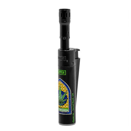 Clipper Зажигалка с длинным носиком Scared Weed