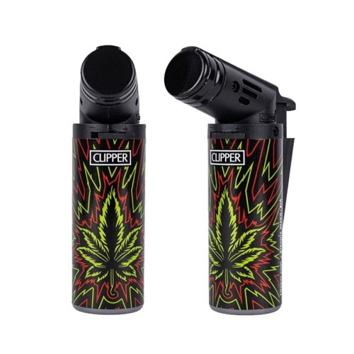 Зажигалка «Турбо» с крышкой Clipper Mini Torch Electric Weed