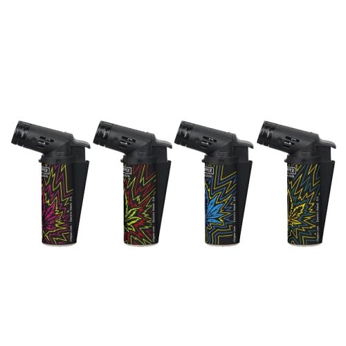 Зажигалка «Турбо» с крышкой Clipper Mini Torch Electric Weed