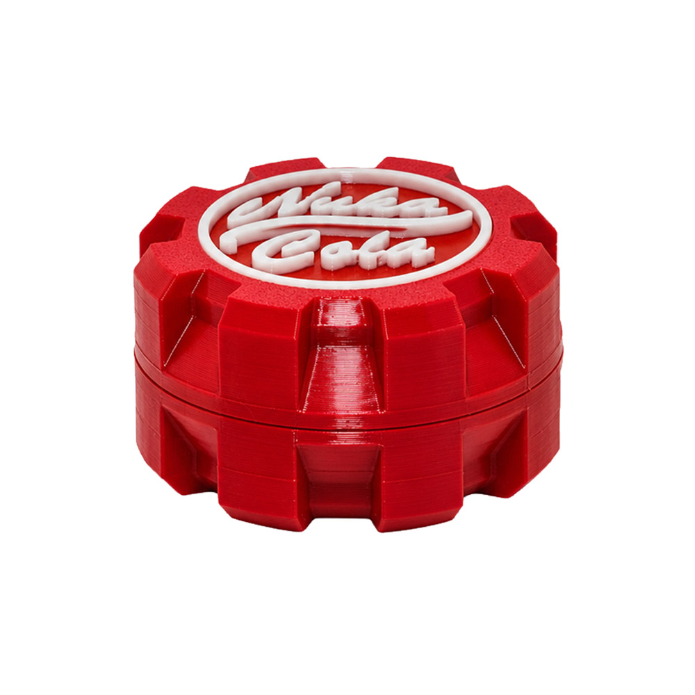 Пластиковий Гриндер Для Тютюну Нука Кола 3 Пластиковий Гриндер Для Тютюну Нука Кола